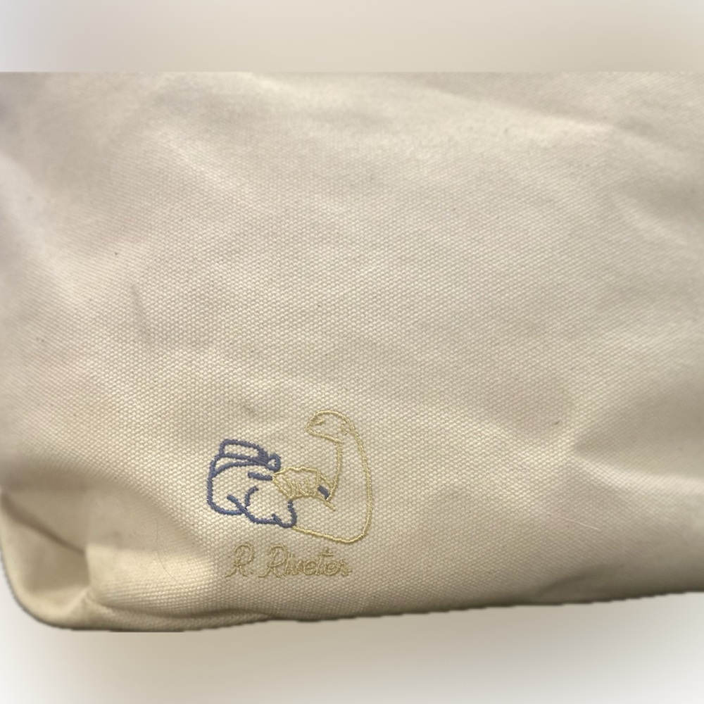 Canvas R. Riveter Rosie The Riveter Tote With Lea… - image 2